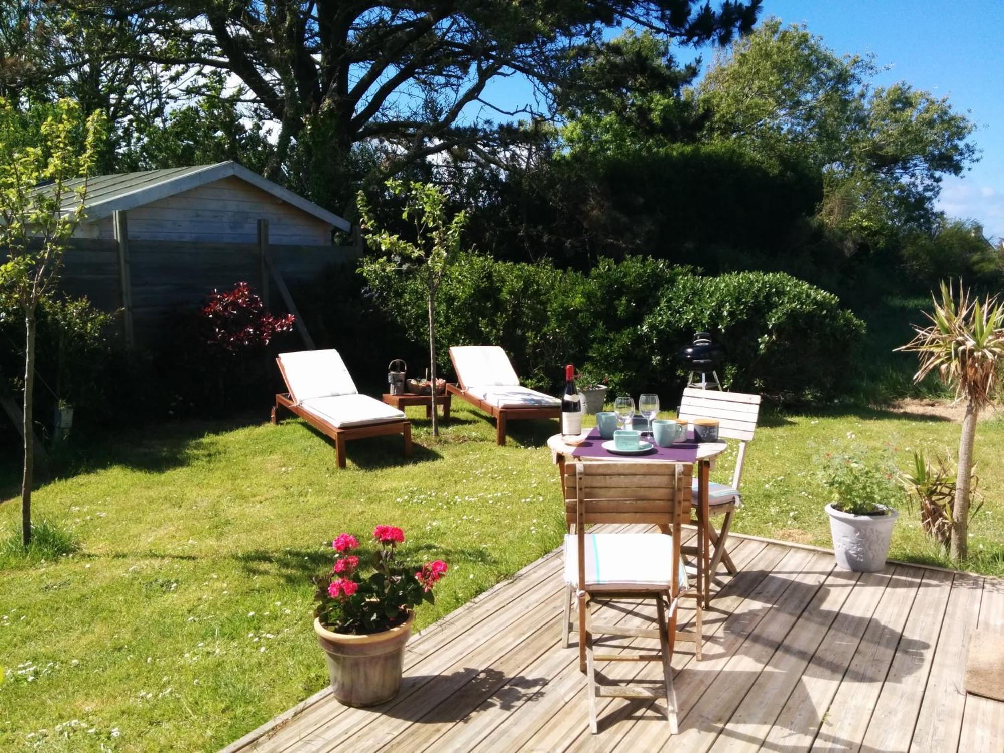 Roulotte Gites O Bien-Etre Massage Spa Sejour Bien-Etre En Hebergement Insolite Roulotte Karantez Ou En Gites Melon Ou Yock A 800 M Des Plages Maison D'Hote Drogou Porspoder Exteriér fotografie